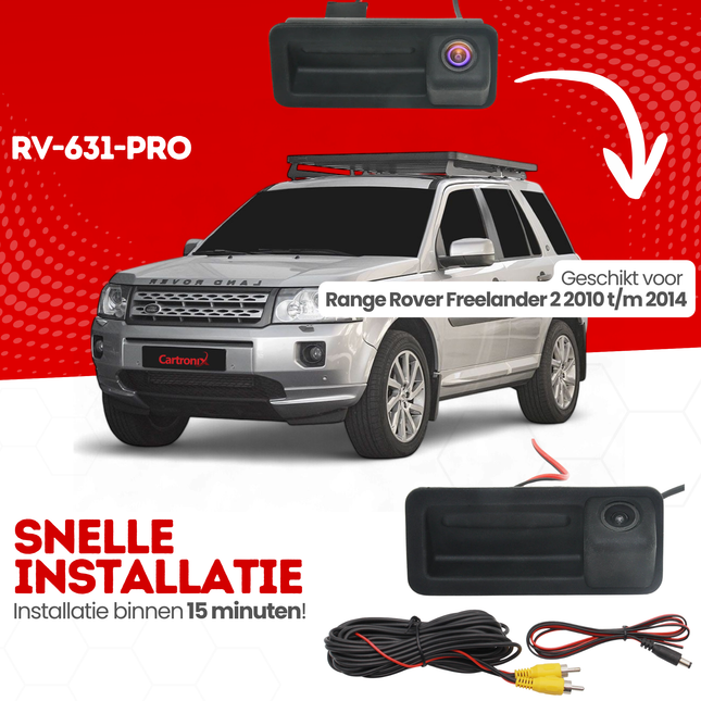 Range Rover Freelander 2 Achteruitrijcamera | 2010 t/m 2014 | Nachtzicht & HD Beeld