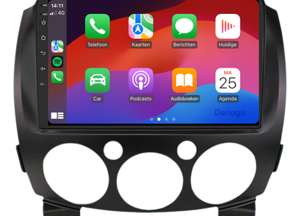 Mazda 2 Android Autoradio | 2008 t/m 2014 | CarPlay