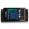 Carplay autoradio voor BMW 5 serie X5 E39 E53 M5 | 1996 t/m 2007 | 8-Core | Draadloos Apple Carplay & Android auto | 4GB + 64GB | Full Touch