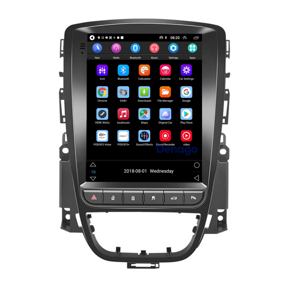 Opel Astra J y Cascada | Radio de coche Android | 2009 a 2015 | 9,7 PULGADAS