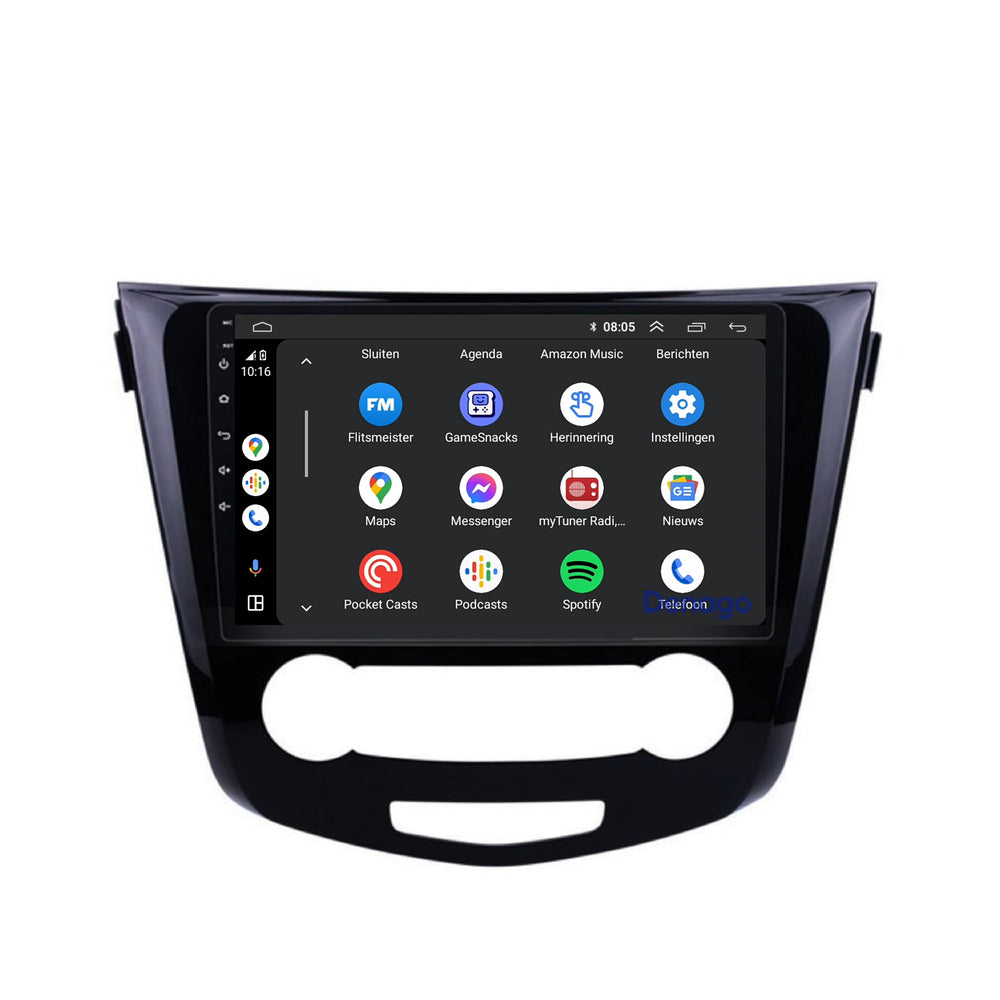 Radio para coche Nissan X-Trail CarPlay | 2014 a 2021 | Denago DNG-A109 | 10 pulgadas | Androide 13 | CarPlay inalámbrico y Android Auto