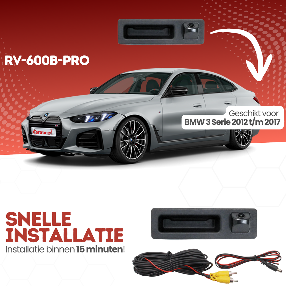 BMW 3 Series Reversing Camera | 2012 to 2017 | Night Vision & HD Image
