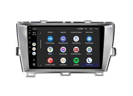 Toyota Prius CarPlay autoradio | 2009 t/m 2015 | Denago DNG-A269 | 9 inch | Android 13 | Draadloos CarPlay & Android Auto