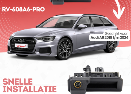Audi A6 Achteruitrijcamera | 2018 t/m 2024 | Nachtzicht & HD Beeld