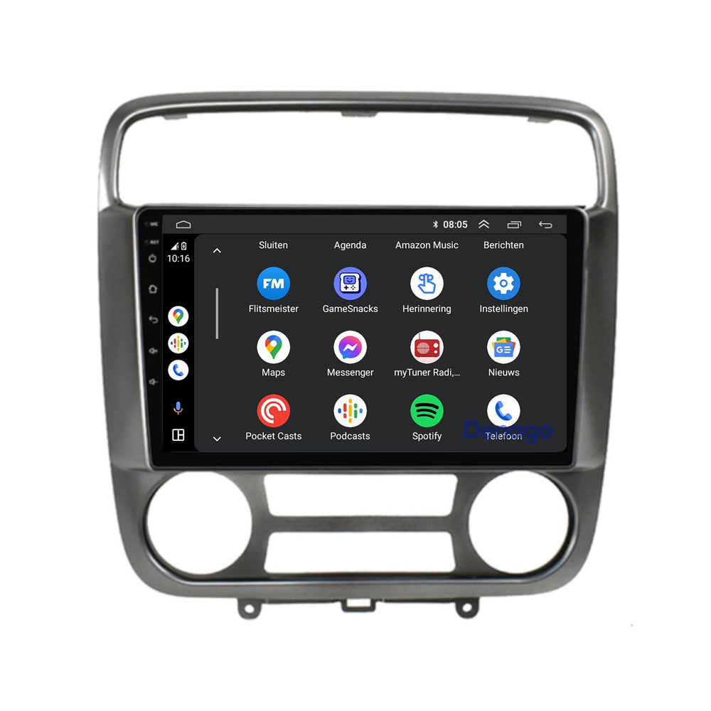 Radio para coche Honda Stream CarPlay | 2000 a 2006 | Denago DNG-A138 | 9 pulgadas | Androide 13 | CarPlay inalámbrico y Android Auto