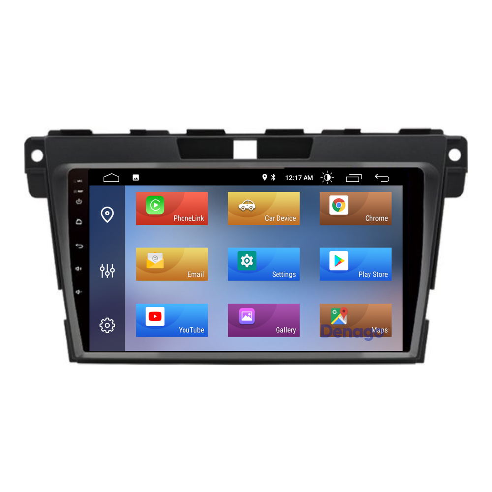 Mazda CX-7 CarPlay car radio | 2006 to 2012 | Denago DNG-A49 – 9 inches | Android 13 | Wireless CarPlay & Android Auto