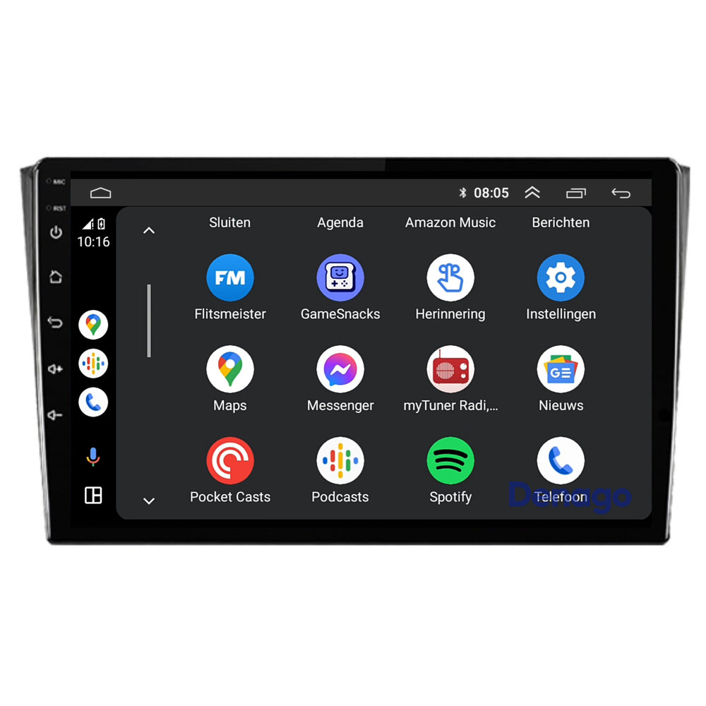 Mazda CX-9 CarPlay autoradio | 2007 t/m 2015 | Denago DNG-A201 | 10 inch | Android 13 | Draadloos CarPlay & Android Auto
