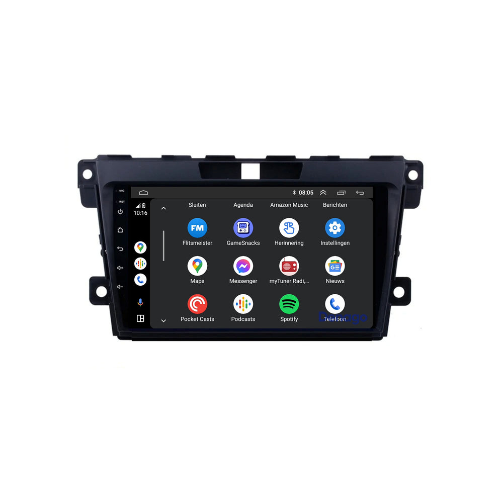 Radio para coche Mazda CX-7 CarPlay | 2006 a 2012 | Denago DNG-A49 – 9 pulgadas | Androide 13 | CarPlay inalámbrico y Android Auto