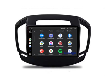 Opel Insignia CarPlay autoradio | 2008 t/m 2013 | Denago DNG-A271 | 9 inch | Android 13 | Draadloos CarPlay & Android Auto