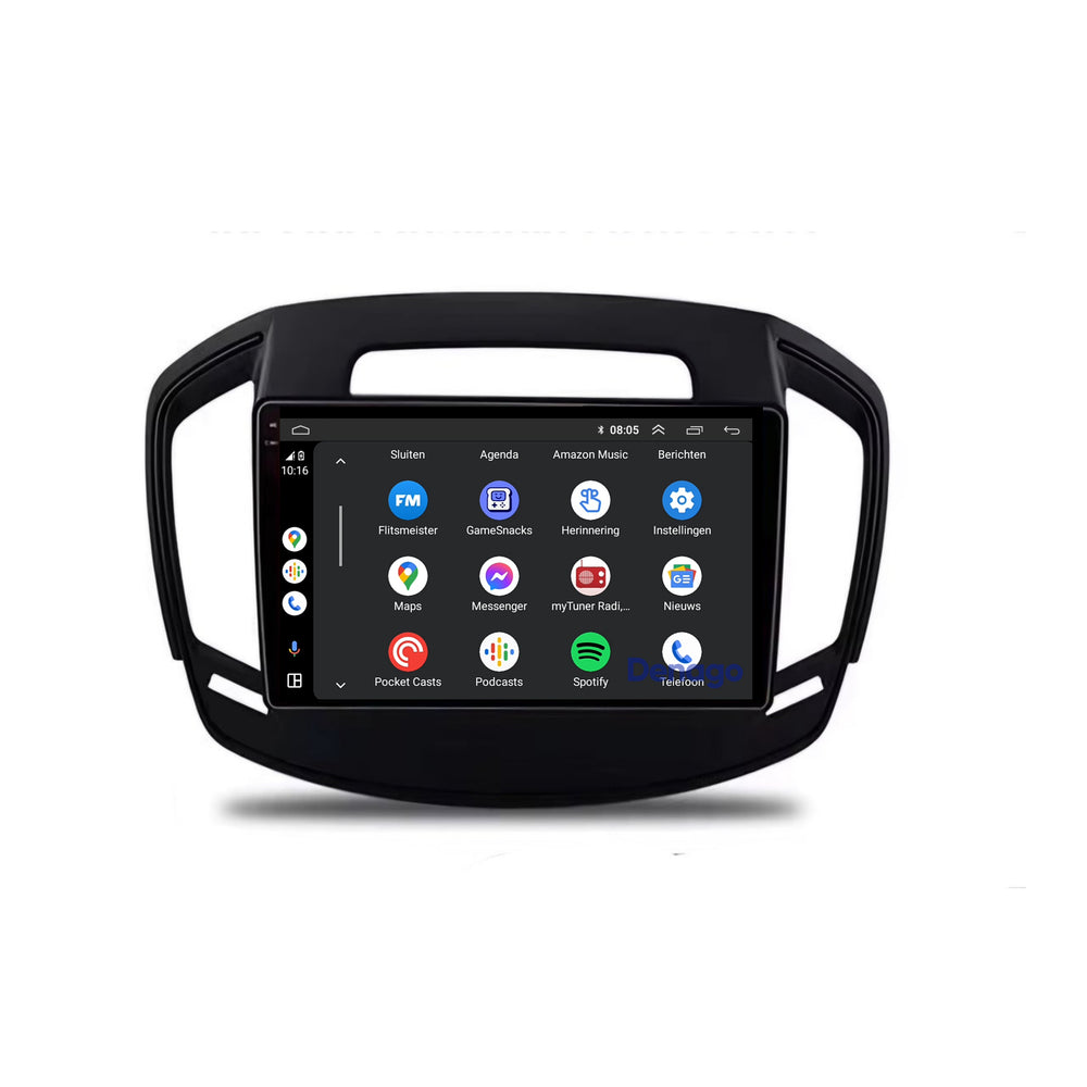 Radio de coche Opel Insignia CarPlay | 2008 a 2013 | Denago DNG-A271 | 9 pulgadas | Androide 13 | CarPlay inalámbrico y Android Auto