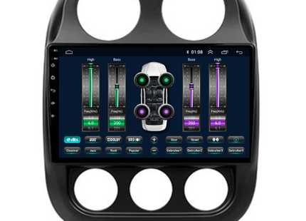 Jeep Compass | Android 13 | Autoradio | 2010 t/m 2016 | Carplay & Android Auto