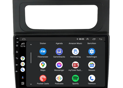 Volkswagen Touran | Autoradio | 2010 t/m 2015 | Android 13 | Carplay & Android Auto