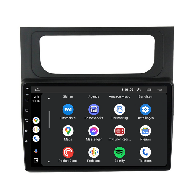 Volkswagen Touran | Autoradio | 2010 t/m 2015 | Android 13 | Carplay & Android Auto