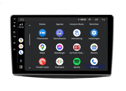 Alfa Romeo MiTo CarPlay autoradio | 2008 t/m 2016 | Denago DNG-A317 | 9 inch | Android 13 | Draadloos CarPlay & Android Auto