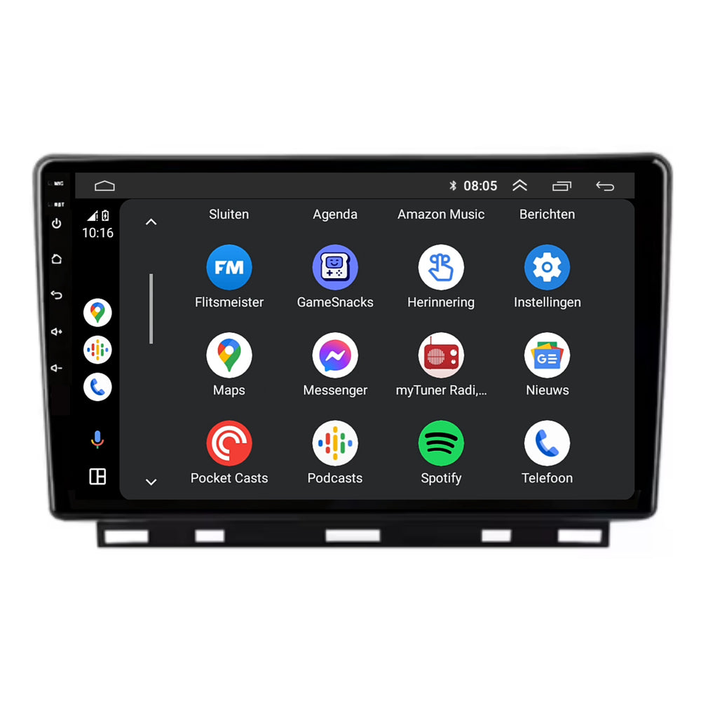 Radio para coche Renault Clio 5 Android | 2019 a 2025 | CarPlay y Android automático