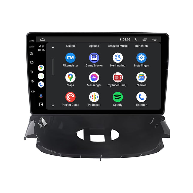 Citroën C2 & Peugeot 206 | Android 13 | Autoradio | 2004 t/m 2013 | CarPlay & Android Auto