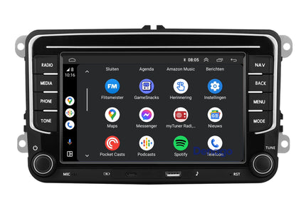 Volkswagen Transporter T6 | 2015 a 2019 | Radio de coche | Androide 13 | 7 PULGADAS