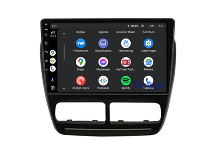 Fiat Doblo CarPlay autoradio | 2010 t/m 2014 | Denago DNG-A213 | 9 inch | Android 13 | Draadloos CarPlay & Android Auto