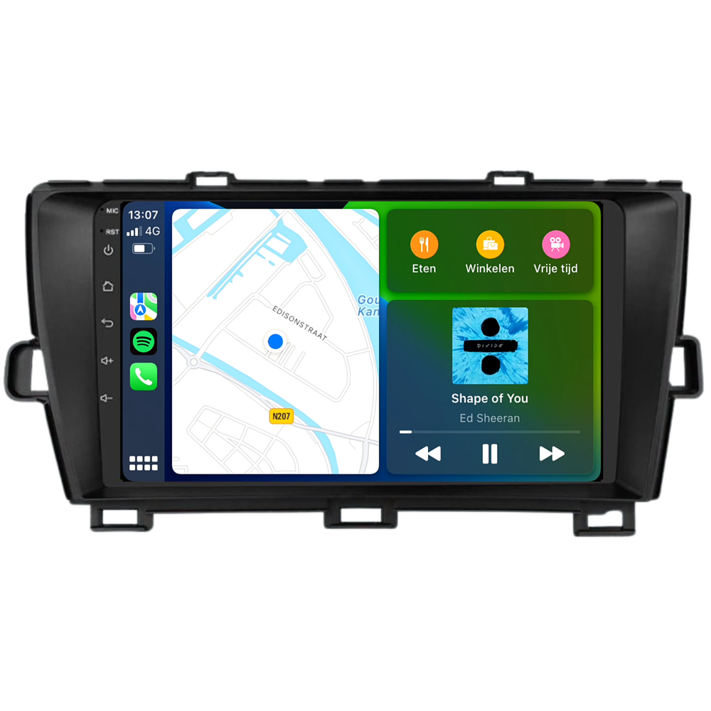 Toyota Prius | Android 13 | Autoradio | 2009 t/m 2015 | Carplay & Android Auto