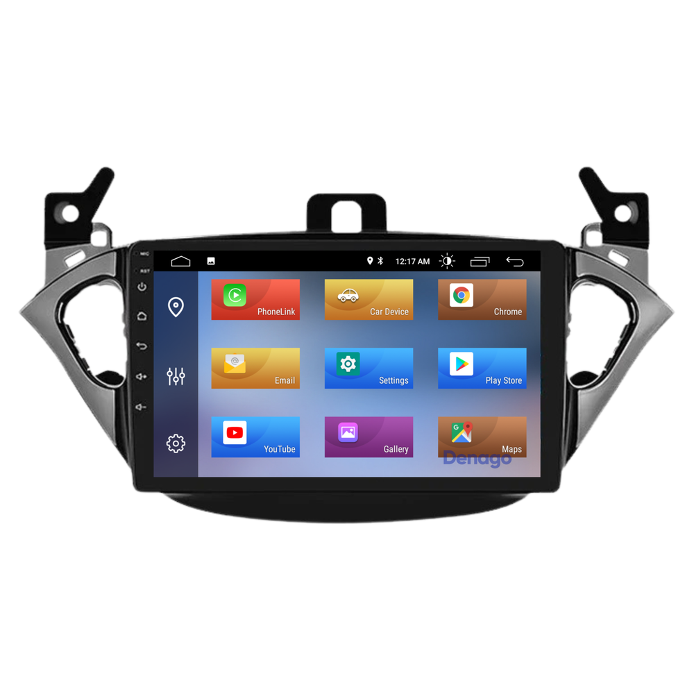 Opel Adam CarPlay autoradio | 2014 t/m 2019 | Denago DNG-A382 | 9 inch | Android 13 | Draadloos CarPlay & Android Auto