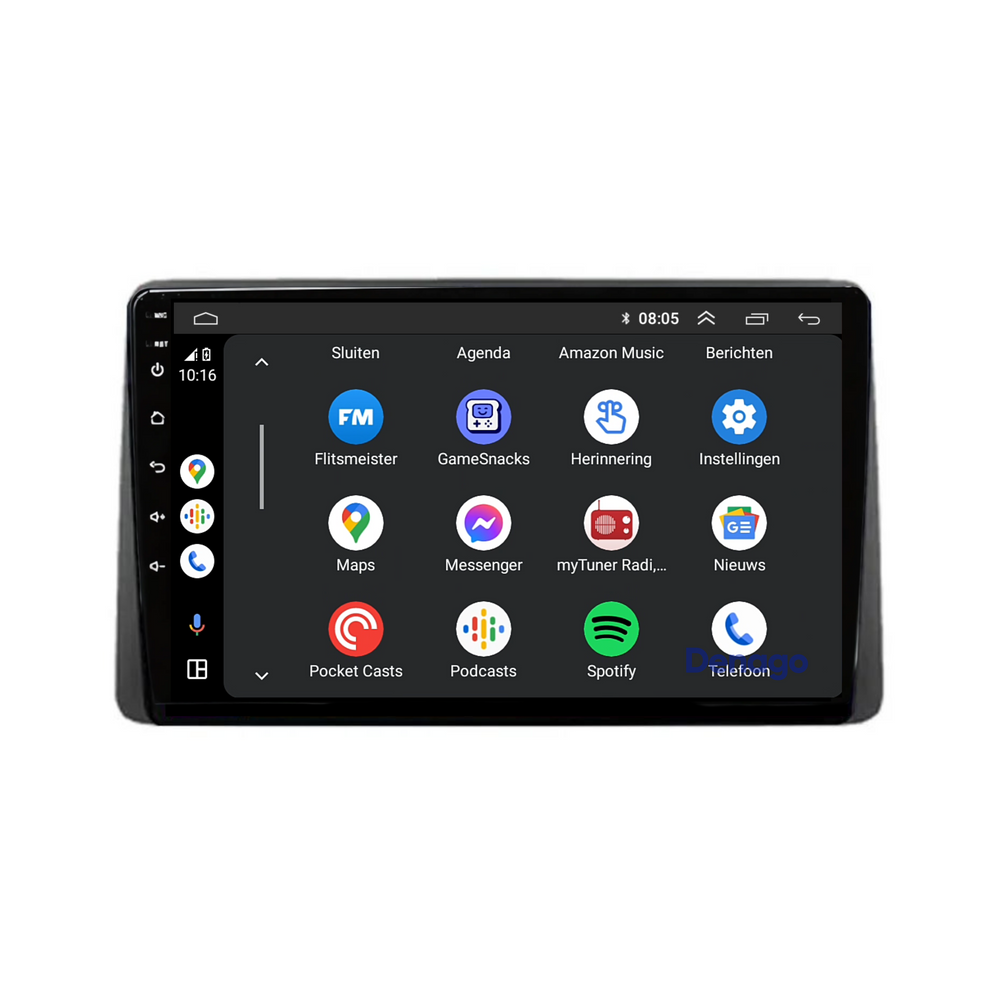 Radio para coche Dacia Duster CarPlay | Denago DNG-A93 | 9 pulgadas | Androide 13 | CarPlay inalámbrico y Android Auto