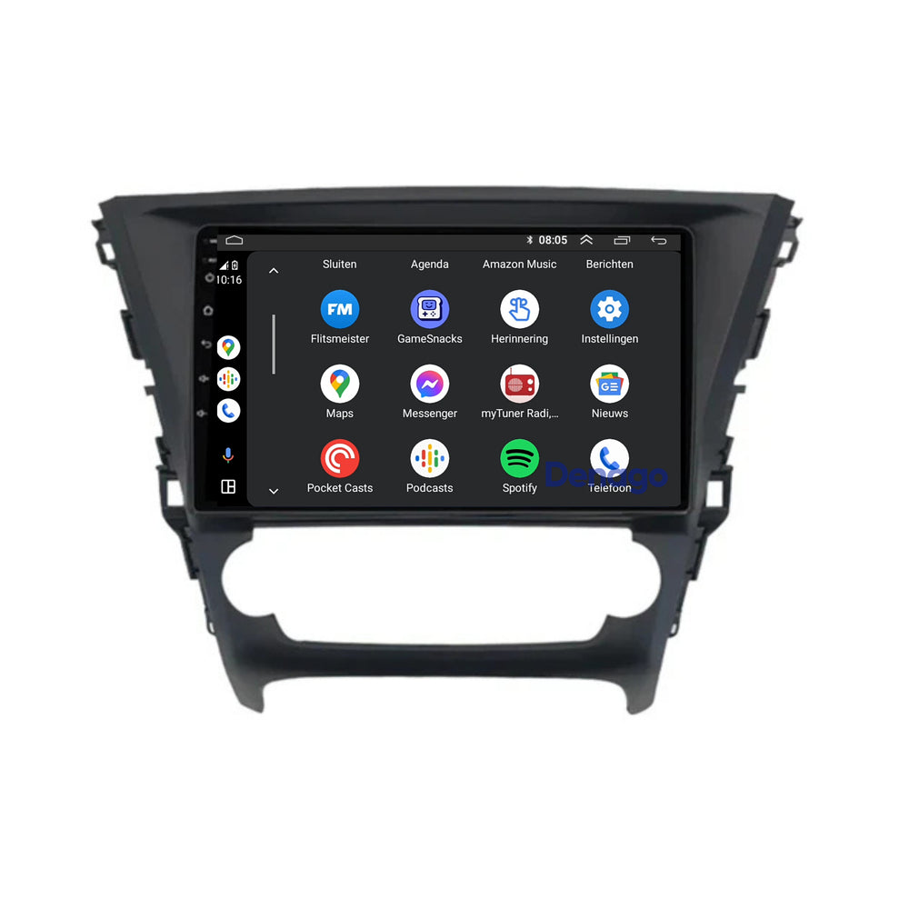 Radio para coche Toyota Avensis CarPlay | 2015 a 2018 | Denago DNG-A220 | 9 pulgadas | Androide 13 | CarPlay inalámbrico y Android Auto