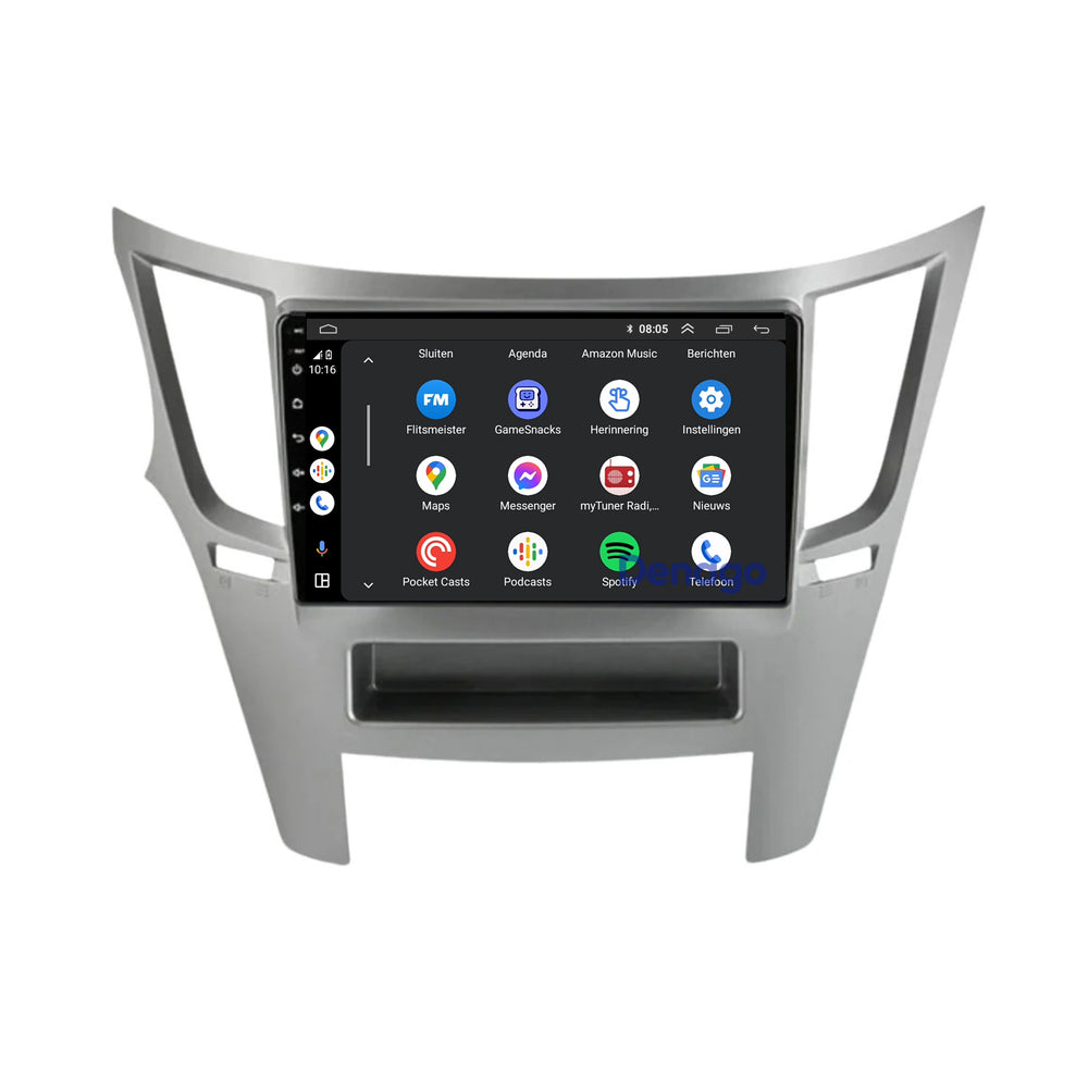 Subaru Outback CarPlay autoradio | 2009 t/m 2015 | Denago DNG-A199 | 9 inch | Android 13 | Draadloos CarPlay & Android Auto