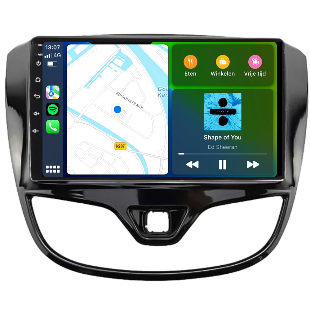 Radio para coche Opel Karl CarPlay | 2016 a 2020 | androide 13