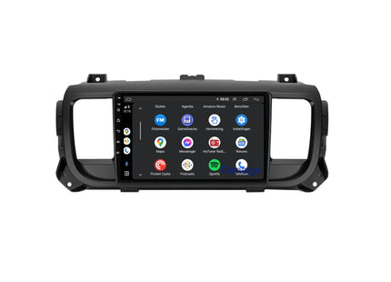 Fiat Scudo CarPlay autoradio | 2016 t/m 2023 | Denago DNG-A236 | 9 inch | Android 13 | Draadloos CarPlay & Android Auto