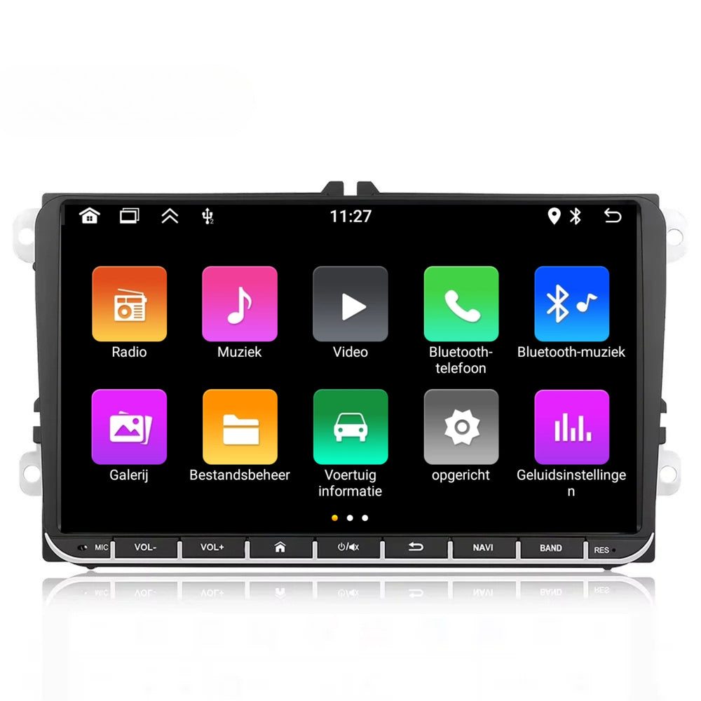 Radio para coche Volkswagen Transporter y Multivan T6 | Androide 13 | Carplay y Android automático | 4GB + 64GB