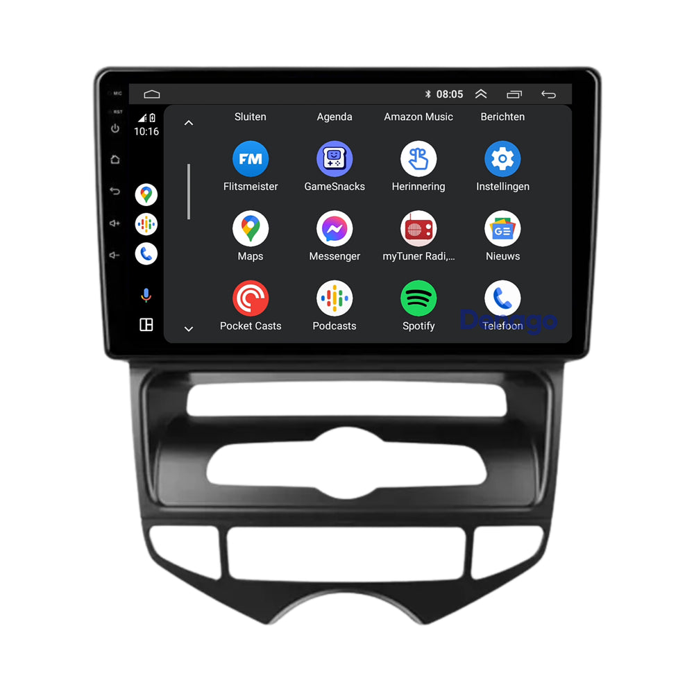 Radio de coche Hyundai IX20 CarPlay | 2010 a 2019 | Denago DNG-A347 | 9 pulgadas | Androide 13 | CarPlay inalámbrico y Android Auto