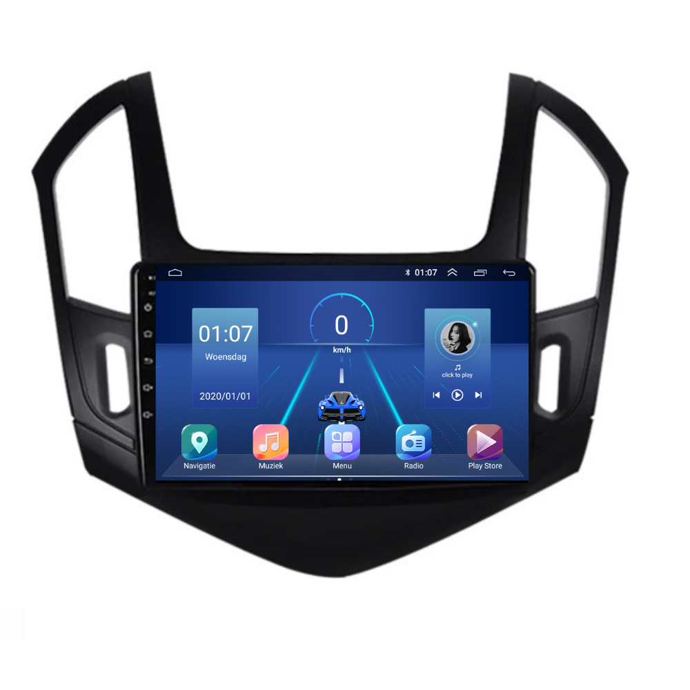 Chevrolet Cruze | Androide 13 | Radio de coche | 2012 a 2014 | CarPlay y Android Auto