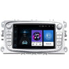 Ford car radio navigation silver | Android 15 | 4GB & 64GB | Mondeo Focus S-max | Apple Carplay & Android Auto