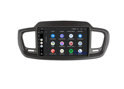 Kia Sorento CarPlay autoradio | 2015 t/m 2018 | Denago DNG-A277 | 9 inch | Android 13 | Draadloos CarPlay & Android Auto
