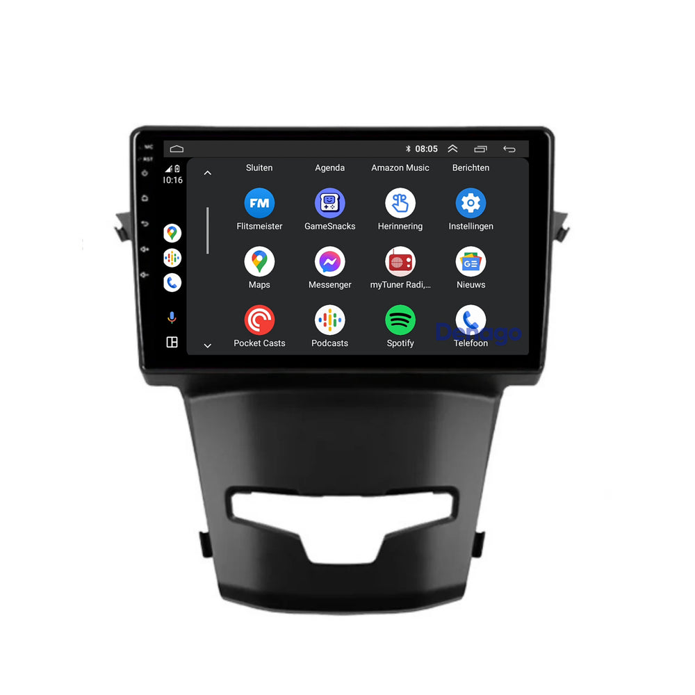 Radio para coche SsangYong Korando CarPlay | 2014 a 2018 | Denago DNG-A217 | 9 pulgadas | Androide 13 | CarPlay inalámbrico y Android Auto