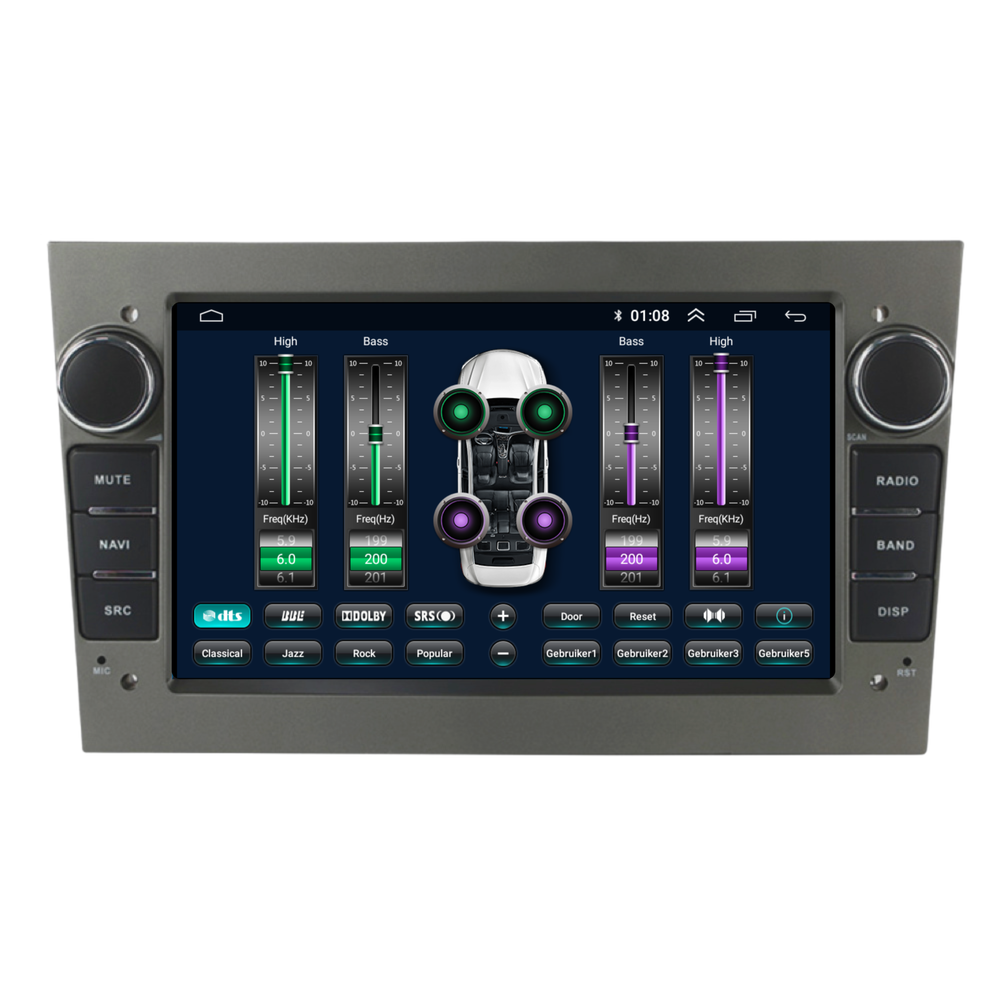 Opel CarPlay | 2000 à 2013 | Android Auto | Gris Opel