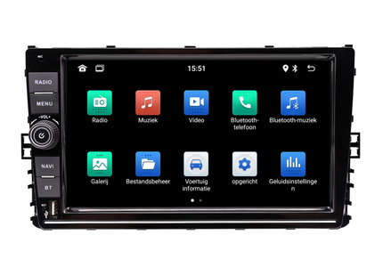 Volkswagen T-roc & T-cross | CarPlay & Android Auto | autoradio | 2018 t/m 2021| Android 13 | 4+64GB