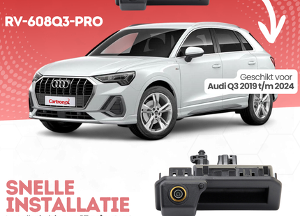 Audi Q3 Achteruitrijcamera | 2019 t/m 2024 | Nachtzicht & HD Beeld