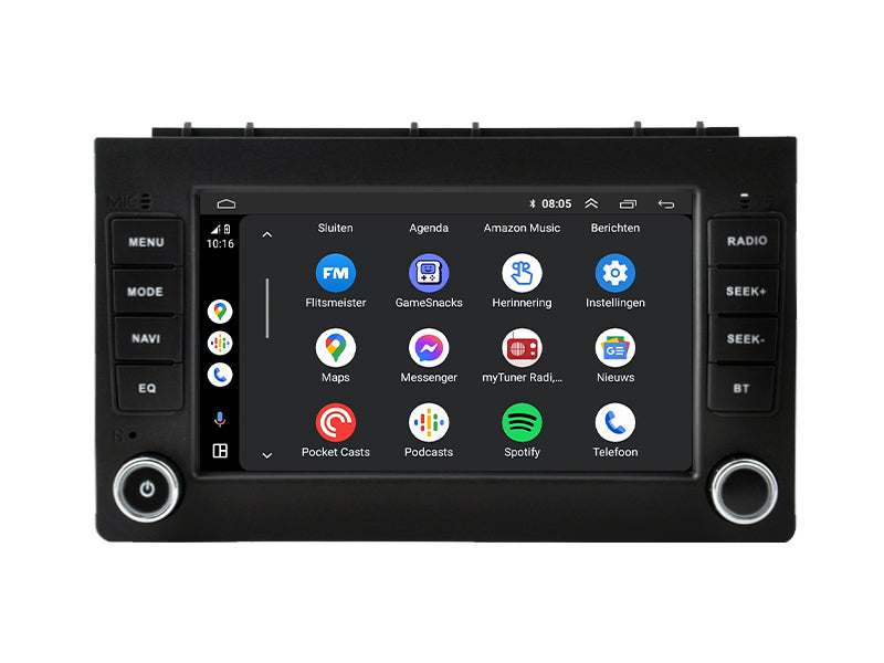 Saab 9-3 | Android 15 | 7 inch Autoradio | 2007 t/m 2012 | CarPlay & Android Auto