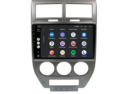 Jeep Compass CarPlay autoradio | 2006 t/m 2010 | Denago DNG-A214 | 9 inch | Android 13 | Draadloos CarPlay & Android Auto