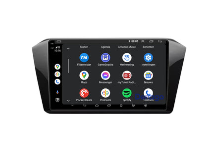 Volkswagen Passat CarPlay autoradio | 2014 t/m 2021 | Denago DNG-A284 | 9 inch | Android 13 | Draadloos CarPlay & Android Auto