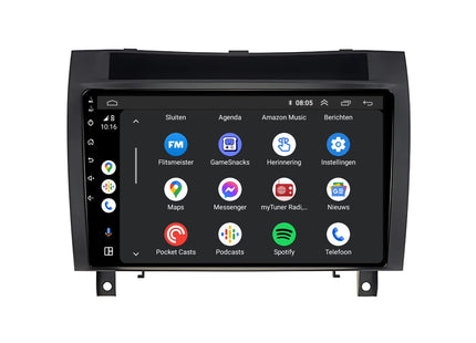 Mercedes-Benz SLK | Android 13 | Autoradio | 2004 t/m 2010 | CarPlay & Android Auto
