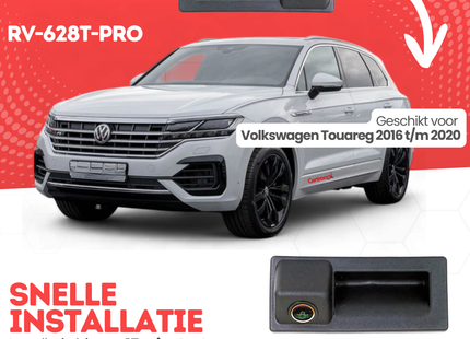 Volkswagen Touareg Achteruitrijcamera | 2016 t/m 2020 | Nachtzicht & HD Beeld