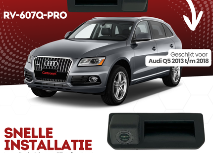Audi Q5 Achteruitrijcamera | 2013 t/m 2018 | Nachtzicht & HD Beeld