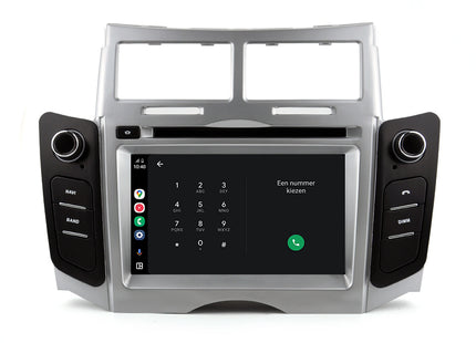 Toyota Yaris | Android 14 | 7 inch Autoradio | 2005 t/m 2012 | CarPlay & Android Auto