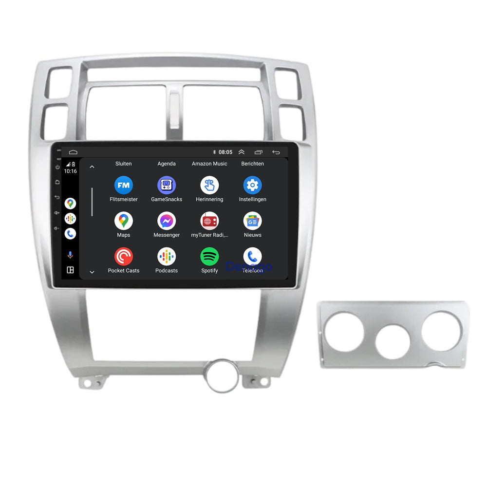 Hyundai Tucson CarPlay car radio | 2004 to 2010 | Denago DNG-A103 | 9 inches | Android 13 | Wireless CarPlay & Android Auto