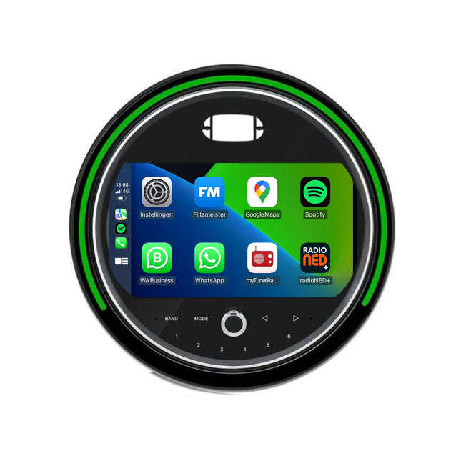 Android 13 CarPlay Autoradio voor Mini Cooper F55/F56/Clubman | 2014 t/m 2020