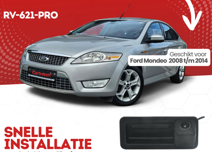 Ford Mondeo Achteruitrijcamera | 2008 t/m 2014 | Nachtzicht & HD Beeld