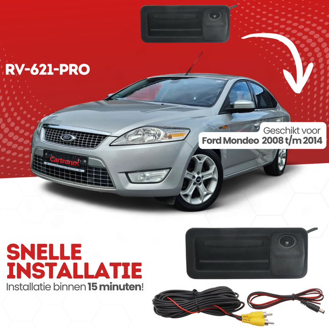 Ford Mondeo Achteruitrijcamera | 2008 t/m 2014 | Nachtzicht & HD Beeld