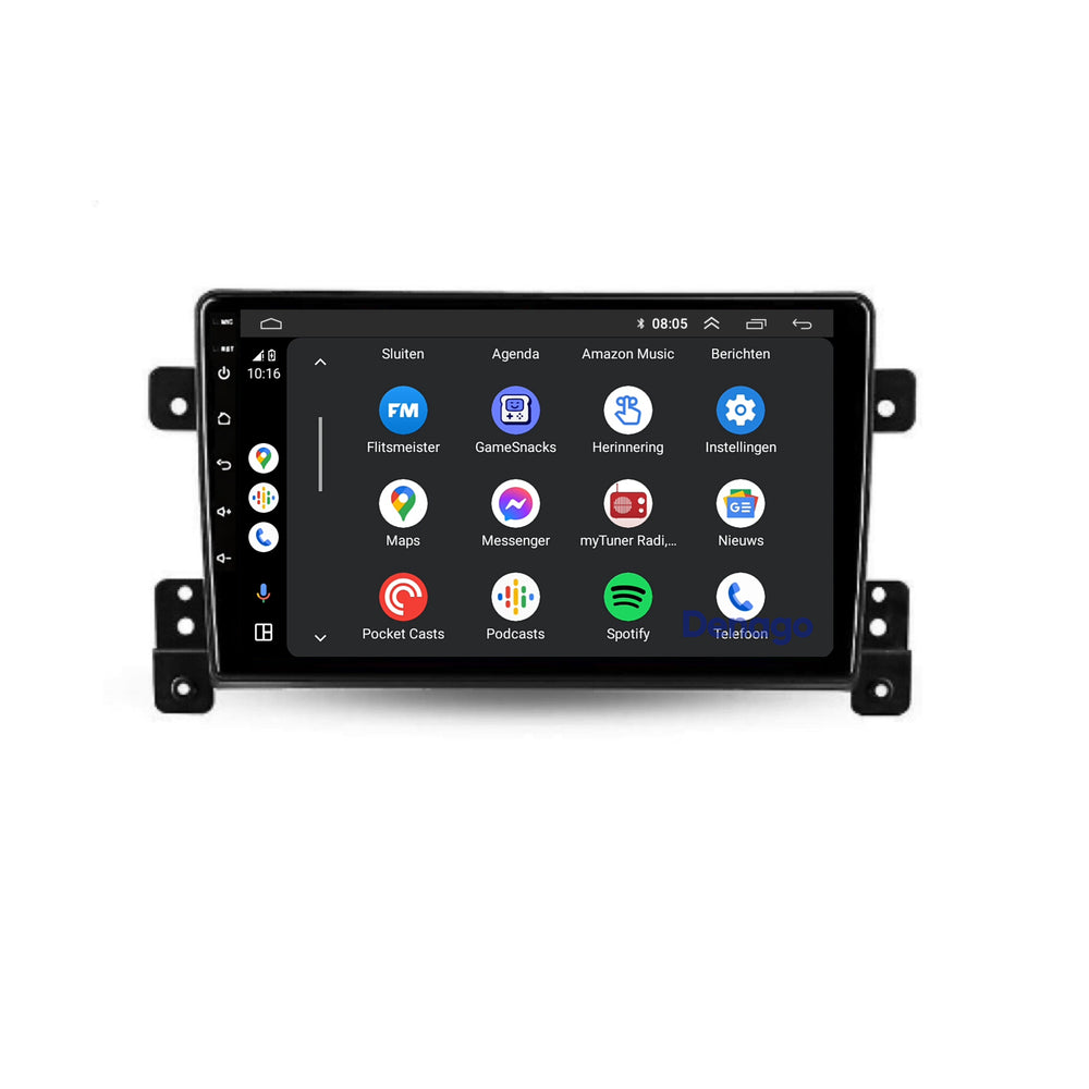 Autoradio CarPlay pour Suzuki Grand Vitara 3 | 2006 à 2014 | Denago DNG-A171 | Écran 9 pouces | Android 13 | CarPlay sans fil & Android Auto